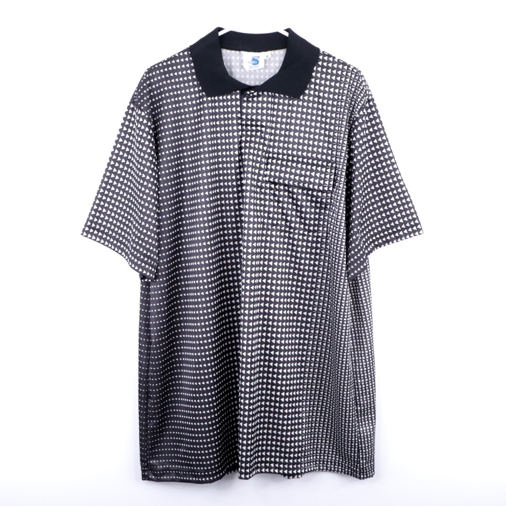 NOS 90s Mens XL Geometric Abstract Referee Jersey